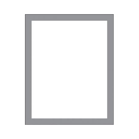 Accuform QUICKPOCKET DOCUMENT HOLDER 11 78 in  DTH215GY DTH215GY